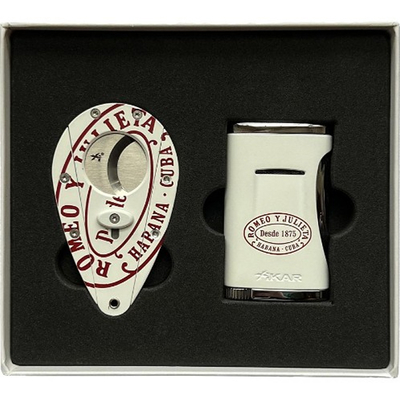 Подарочный комплект Romeo y Julieta гильотина и зажигалка Xikar вид 2