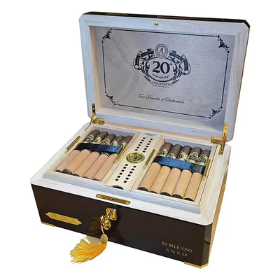 Подарочный набор сигар A. J. Fernandez 20-th Anniversary Belicoso Limited Edition вид 1