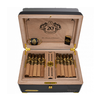 Подарочный набор сигар A. J. Fernandez 20-th Anniversary Belicoso Limited Edition вид 2