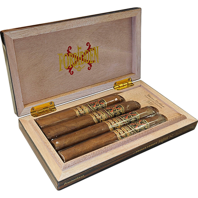 Подарочный набор сигар Arturo Fuente FFOX Fuente Fuente Opus X Story 4 Set Cigars Macassar Ebony вид 1