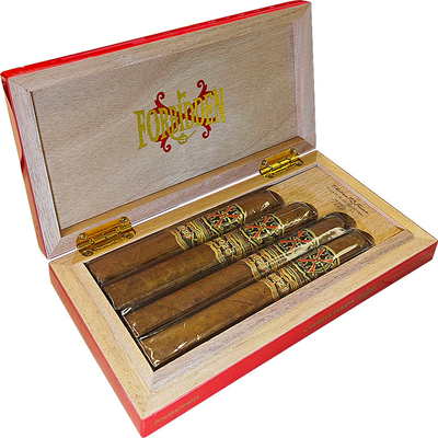 Подарочный набор сигар Arturo Fuente FFOX Fuente Fuente Opus X Story 4 Set Cigars Red вид 1