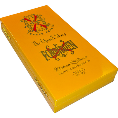 Подарочный набор сигар Arturo Fuente FFOX Fuente Fuente Opus X Story 4 Set Cigars Yellow вид 2