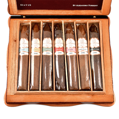 Подарочный набор сигар Casa Turrent 1880 Edicion Limitada Selection Belicoso SET of 7 cigars вид 3