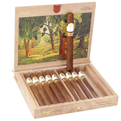 Подарочный набор сигар Davidoff LE 2025 Winston Churchill вид 1