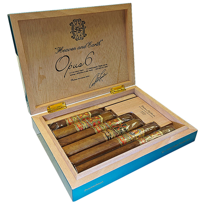 Подарочный набор сигар FFOX Fuente Fuente Opus X 6 Set Cigars Blue вид 4