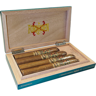 Подарочный набор сигар Arturo Fuente FFOX Fuente Fuente Opus X Story 4 Set Cigars Blue вид 2