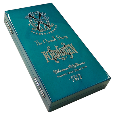 Подарочный набор сигар Arturo Fuente FFOX Fuente Fuente Opus X Story 4 Set Cigars Blue вид 1