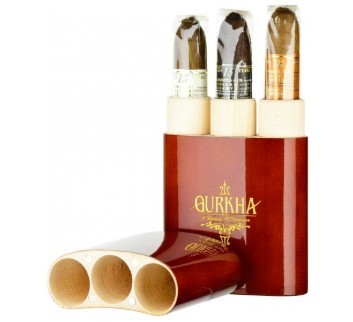 Подарочный набор сигар Gurkha Cellar Reserve Kracken Wood Sampler 3 вид 1