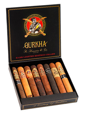 Подарочный набор сигар Gurkha Godzilla SET of 8 cigars вид 1