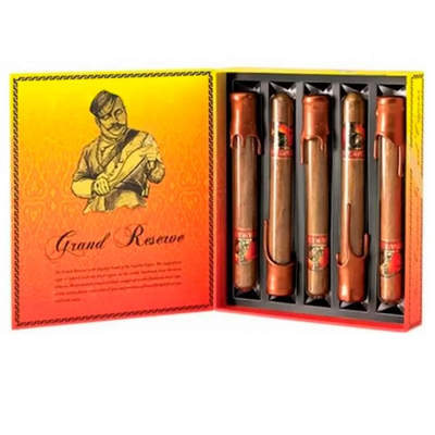 Подарочный набор сигар Gurkha Grand Reserve Robusto Natural (Set of 5 cigars) вид 1