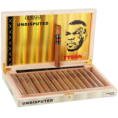 Подарочный набор сигар Gurkha Tyson Undisputed Habano Toro вид 5
