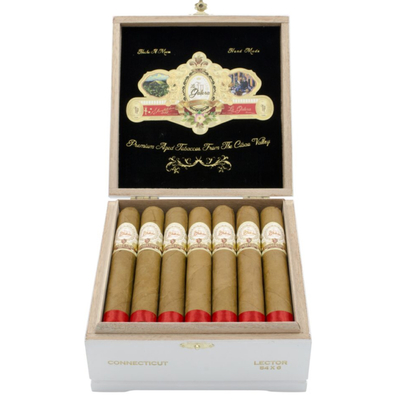 Подарочный набор сигар La Galera Connecticut El Lector Toro вид 2