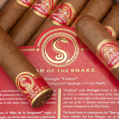 Подарочный набор сигар Partagas Cedros вид 2