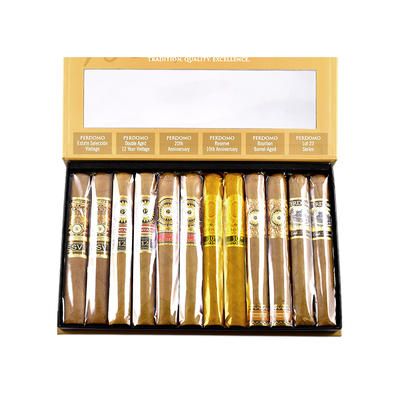 Подарочный набор сигар Perdomo Connoisseur Collection Epicure Connecticut вид 4