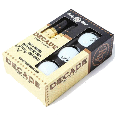 Подарочный набор сигар Rocky Patel Callaway Decade Toro Golf Display вид 1