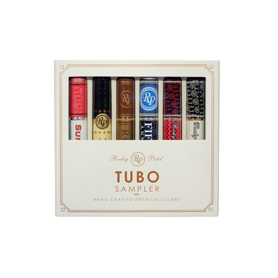 Подарочный набор сигар Rocky Patel Deluxe Tubo Toro Sampler (White) вид 1