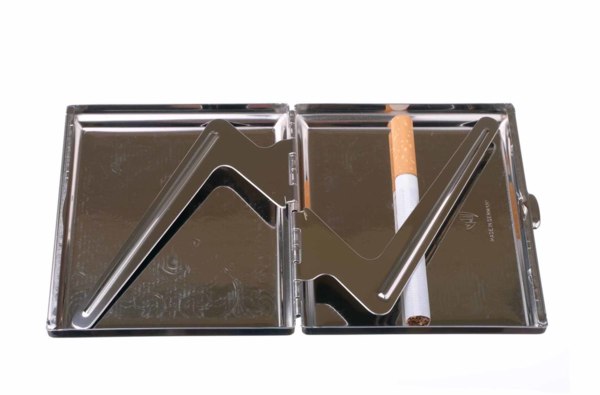 Портсигар Stoll на 18 сигарет, металл C45-3 вид 4