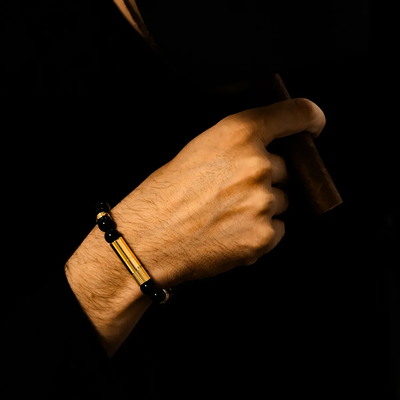 Пробойник-браслет Oscuro Gold Ring Elastic арт. BP202001 вид 5