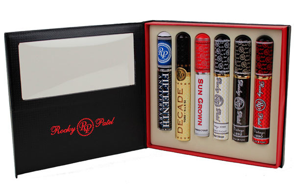 Подарочный набор сигар Rocky Patel Deluxe Toro Tubos Selection (Black) вид 2