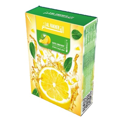 Табак для кальяна Al Fakher Super Lemon Mint 250 г. вид 1