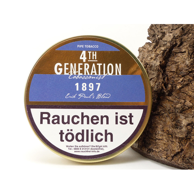 Трубочный табак 4th Generation 1897 Erik Paul's Blend банка 50 гр. вид 2
