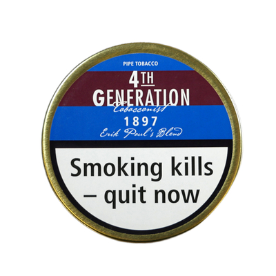 Трубочный табак 4th Generation 1897 Erik Paul's Blend банка 50 гр. вид 1