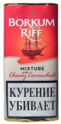 Трубочный табак Borkum Riff Cherry Cavendish вид 1