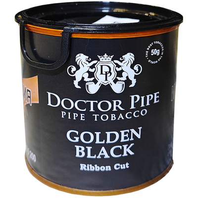 Трубочный табак Doctor Pipe Golden Black Ribbbon Cut 50 гр. вид 1