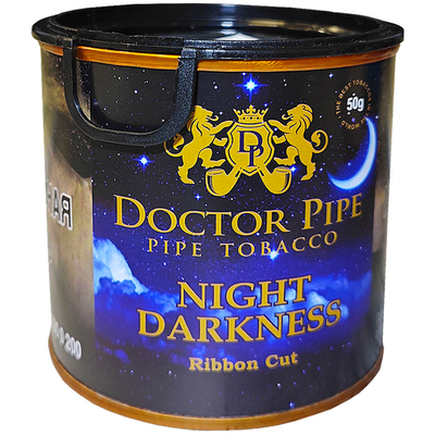 Трубочный табак Doctor Pipe Night Darkness Ribbbon Cut 50 гр. вид 1