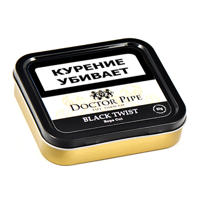 Трубочный табак Doctor Pipe Twist Black Rope Cut 50 гр. вид 2