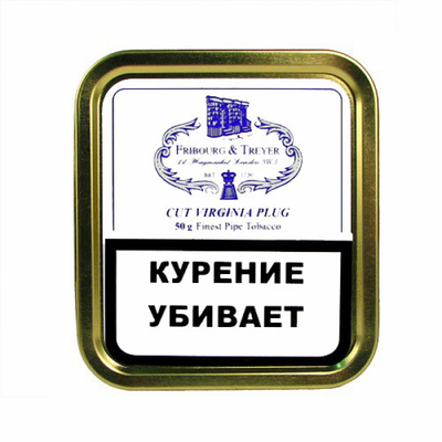 Трубочный табак Fribourg & Treyer Cut Virginia Plug вид 1