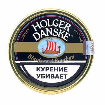 Трубочный табак Holger Danske Black & Bourbon 100 гр. вид 1