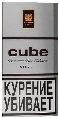 Трубочный табак Mac Baren Cube Silver (40 гр.) вид 1
