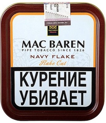 Трубочный табак Mac Baren Navy Flake вид 1