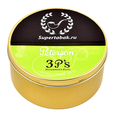 Трубочный табак Peterson 3 Р's Perfect Plug (50 гр) вид 1