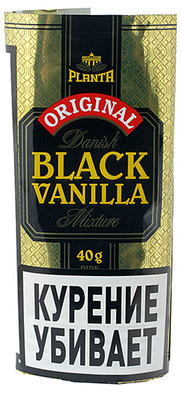 Трубочный табак Planta Danish Black Vanilla Mixture 40гр. вид 1