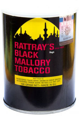 Трубочный табак Rattrays Black Mallory 100гр. вид 1