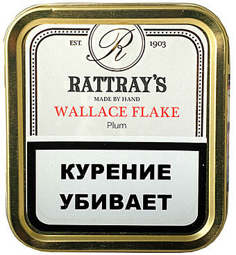 Трубочный табак Rattrays Wallace Flake 50гр. вид 1