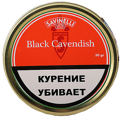 Трубочный табак Savinelli Black Cavendish вид 1