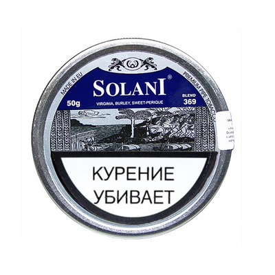 Трубочный табак Solani - Blue Label (blend 369) 50 гр. вид 1