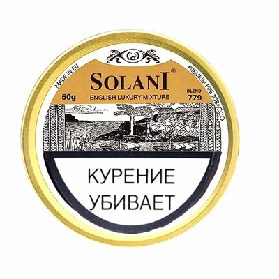 Трубочный табак Solani - Gold Label - English Mixture (blend 779) 50 гр. вид 1