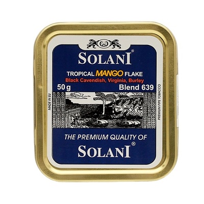 Трубочный табак Solani - Tropical FLAKE  (blend 639) 50 гр. вид 1
