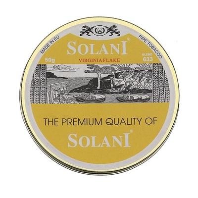 Трубочный табак Solani - Virginia FLAKE  (blend 633) 50 гр. вид 1