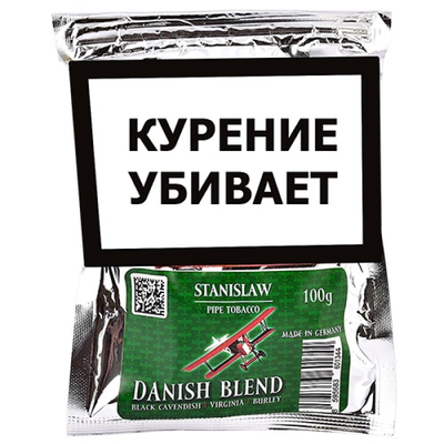 Трубочный табак Stanislaw Danish Blend 100 гр. вид 1