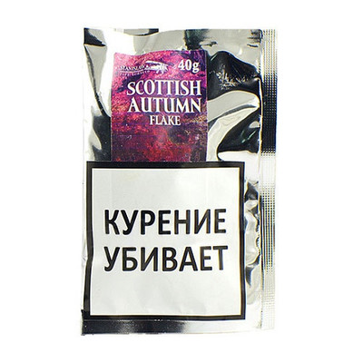 Трубочный табак Stanislaw Scottish Autumn Flake 40 гр. вид 1