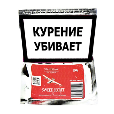 Трубочный табак Stanislaw Sweet Secret 100 гр. вид 1