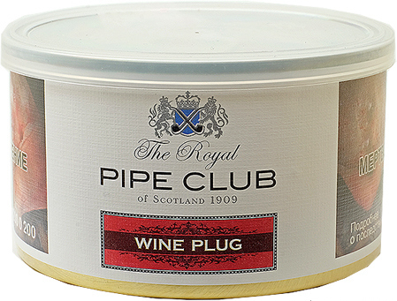 Трубочный табак The Royal Pipe Club - Wine Plug 100гр. вид 1