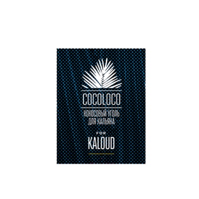 Уголь для кальяна COCOLOCO KALOUD - 1KG - 82 BRICKS вид 1