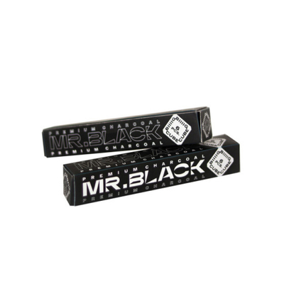 Уголь для кальяна Mr. Black 25 мм, 6 шт вид 1