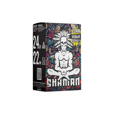 Уголь для кальяна SHAMAN 22 мм, 24 шт. вид 1